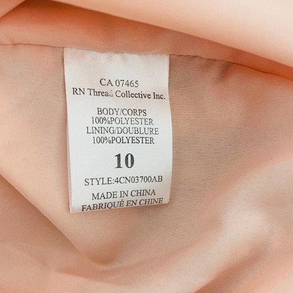 ABS COLLECTION Sleeveless Floral Dress NWT pink - Picture 12 of 14